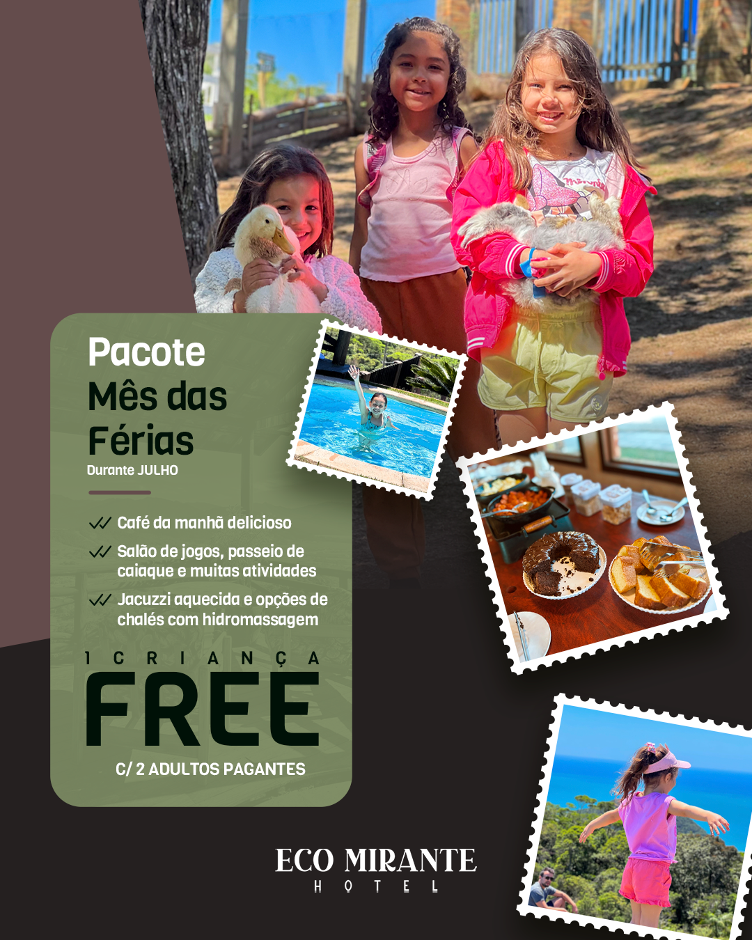 Eco Mirante Hotel em Paulo Lopes - SC
